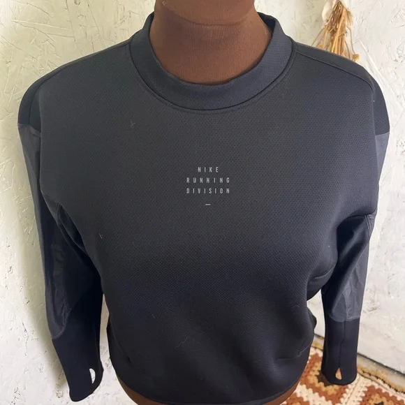 Nike Running Division Crew Long Sleeve Shirt Medium - Picture 6 of 13